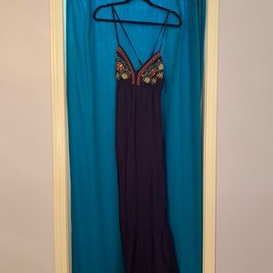 Beautiful Navy Maxi Dress